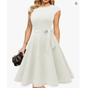 NEW XL 14/16 Women's Cocktail Dress Modest Wedding Guest Dress, Prom, Formal